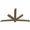 Ekena Millwork Alberta Smooth Timber Gable Bracket, Douglas Fir, 84"W x 49"H x 3 1/2"D x 5 1/2"F, 14/12 Pitch GBW084X49X0406ALB00SDF - alternate 3